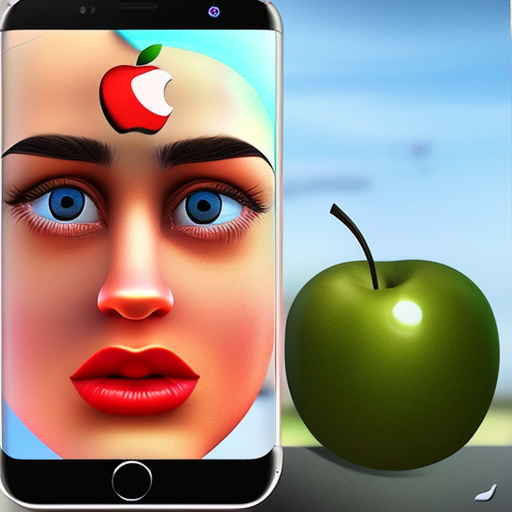 apple vision pro iphone samsung realistic e learning app. in Photorealism style